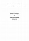 Research paper thumbnail of Studia Antiqua et Archaeologica 23/2 (December 2017)