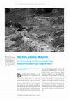 Research paper thumbnail of Hecken, Zäune, Mauern - zur Einbindung der Wege und Strassen in Agrarlandschaft und Relief.pdf