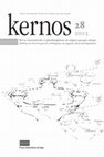 Research paper thumbnail of Epigraphic Bulletin for Greek Religion 2012, Kernos 28, 2015, 177–256