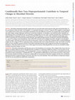 Research paper thumbnail of Conditionally rare taxa disproportionately contribute to temporal changes in microbial diversity