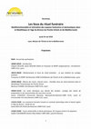 Research paper thumbnail of Saqqâra au IIIe millénaire : une ville pour les morts, Workshop Les lieux du rituel funéraire. Multifonctionnalité et intrication des espaces funéraires et domestiques, Lyon, 24/05/2018