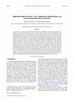 Research paper thumbnail of Multi-Index Rain Detection: A New Approach for Regional Rain Area Detection from Remotely Sensed Data