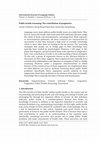 Research paper thumbnail of Public health reasoning: The contribution of pragmatics