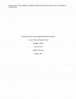 Research paper thumbnail of ATTACHMENT THEORY WITHIN ORGANIZATIONAL DEVELOPMENT A CASE STUDY 2 of 4