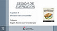 Research paper thumbnail of EJERCICIOS_PRACTICOS_Decision_del_consumidor