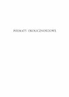 Research paper thumbnail of Jan Kochanowski, "Poematy okolicznościowe" ["O śmierci Jana Tarnowskiego", "Pamiątka Janowi Baptyście, hrabi na Tęczynie", "Zgoda", "Satyr albo Dziki mąż", "Proporzec albo Hołd pruski", "Epitalamium na wesele Krzysztofa Radziwiłła", "Jezda do Moskwy"]