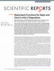 Research paper thumbnail of Redundant Functions for Nap1 and Chz1 in H2A.Z Deposition OPEN