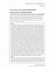 Research paper thumbnail of Em busca da sustentabilidade educadora ambientalista In search for environmental education sustainability