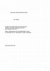 Research paper thumbnail of FINLAND, AND PSYCHOANALYSIS ESA ROOS President of the Finnish Psycho-Analytical Society Member of the House of Delegates of the IPA