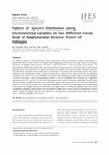 Research paper thumbnail of Pattern of Species Distribution along Environmental Variables in Two Different Forest Beat of Raghunandan Reserve Forest of Habiganj