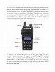 Research paper thumbnail of HT Baofeng UV-82, Brand New HT dengan Spesifikasi Tinggi