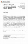 Research paper thumbnail of 'Africanus Princeps? The Emperor Caracalla and the Question of His African Heritage', Journal of Black Studies 49.4 (2018): 370-82.