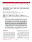 Research paper thumbnail of Luminal breast cancer-specific circular RNAs uncovered by a novel tool for data analysis