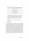 Research paper thumbnail of Paper—ICTs and Music in Sensory and Motor disabilities ICTs and Music in Sensory and Motor Disabilities