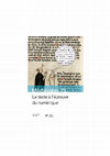 Research paper thumbnail of Le texte à l'épreuve du numérique, numéro 73 de Médiévales, Langue Textes Histoire, A. Rochebouet (dir.), automne 2017.