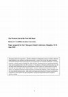 Research paper thumbnail of The Western End of the New Silk Road