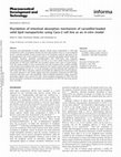 Research paper thumbnail of Elucidation of intestinal absorption mechanism of carvedilol-loaded solid lipid nanoparticles using Caco-2 cell line as an in-vitro model