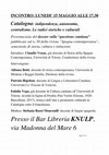 Research paper thumbnail of [2017, maggio] Catalogna, indipendenza, autonomia, centralismo. Le radici storiche e culturali, Bar libreria Knulp, Trieste