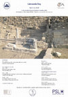 Research paper thumbnail of The Labraunda East Stoa Project (Labraunda Day, SRII, Istanbul 04/13/2018)