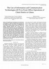 Research paper thumbnail of The Use of Information and Communication Technologies (ICT) in Front Office Operations of Chain Hotels in Ghana