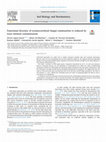 Research paper thumbnail of Soil Biology and Biochemistry Functional diversity of ectomycorrhizal fungal communities is reduced by trace element contamination