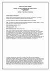 Research paper thumbnail of Public Policy - ‘All models of the policy process necessarily misrepresent complex realities.’  If that is the case, where (if anywhere) does their value lie?