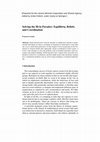 Research paper thumbnail of Solving the Hi-lo Paradox: Equilibria, Beliefs, and Coordination