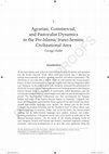 Research paper thumbnail of Hatke 2018 Agrarian Commercial and Pastoral Dynamics