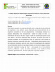 Research paper thumbnail of O Código de Ética do Profissional de Engenharia: Aspectos Legais e Principais Distorções