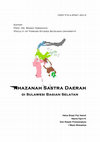 Research paper thumbnail of KHAZANAH SASTRA DAERAH DI SULAWESI BAGIAN SELATAN Hastuti Rahim Pranawengtyas Nitayadnya