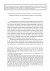 Research paper thumbnail of The Interpretation of the Song of Songs in Shenoute’s “As I sat on a Mountain”:  Examining the Influence of Origen’s Exegetical Principles on Coptic Literature