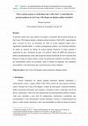 Research paper thumbnail of "Não se assuste, pessoa, se eu lhe disser que a vida é boa": a construção das personas políticas de Gal Costa e Elis Regina na ditadura militar brasileira