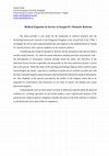 Research paper thumbnail of Medical Expertise in the Service of Joseph II's Church Reforms Annual Postgraduate Conference of the British Society for the History of Science Florence (European University Institute) 5-7 April 2017