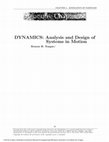 Research paper thumbnail of CHAPTER 2. KINEMATICS OF PARTICLES DYNAMICS: Analysis and Design of Systems in Motion