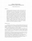 Research paper thumbnail of “Hamann – Wittgenstein: Towards Pre-Critical Biblical Hermeneutics” The Loyola Schools Review. School of Humanities II (2003): 115-131.