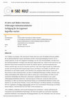 Research paper thumbnail of „From Victim to Survivor“? Die Interviews mit Jürgen Bassfreund (1946) und Jack Bass (1997/2003) im Vergleich