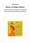 Research paper thumbnail of M. Tavoni. 2018. Dante e la lingua italiana.pdf