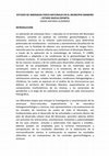 Research paper thumbnail of ESTUDIO DE AMENAZAS FISICO-NATURALES EN EL MUNICIPIO MANEIRO – ESTADO NUEVA ESPARTA