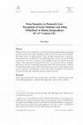 Research paper thumbnail of Islamic Law and Society From Semantics to Normative Law: Perceptions of Liwāṭ (Sodomy) and Siḥāq (Tribadism) in Islamic Jurisprudence (8 th -15 th Century CE