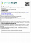 Research paper thumbnail of Factors affecting student use of Web-based services: Application of UTAUT in the Pakistani context Article information