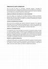 Research paper thumbnail of DERECHOS DE CUARTA GENERACION