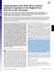 Research paper thumbnail of Ancient genomes from North Africa evidence prehistoric migrations to the Maghreb from both the Levant and Europe