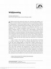 Research paper thumbnail of Boscacci, Louise. "Wit(h)nessing." Environmental Humanities 10, no.1 (2018): 343–347. DOI: 10.1215/22011919-4385617.