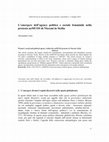 Research paper thumbnail of L'emergere dell'agency politica e sociale femminile nella protesta noMUOS di Niscemi in Sicilia