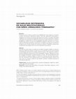 Research paper thumbnail of SOCIABILIDAD RESTRINGIDA EN AULAS MULTICULTURALES CON NIÑOS JORNALEROS ITINERANTES