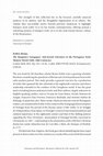 Research paper thumbnail of Review to The Imaginary Synagogue by James Nelson Novoa