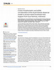 Research paper thumbnail of 2018 Cranio-morphometric and aDNA corroboration of the Austronesian dispersal model in ancient Island Southeast Asia: Support from Gua Harimau, Indonesia