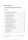 Research paper thumbnail of After the Arab Spring: Democratic Aspirations and State Failure