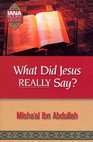 Research paper thumbnail of What did Jesus really say.pdf