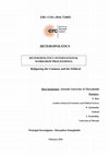 Research paper thumbnail of HETEROPOLITICS Principal Investigator: Alexandros Kioupkiolis 
FULL HETEROPOLITICS INTERNATIONAL WORKSHOP PROCEEDINGS